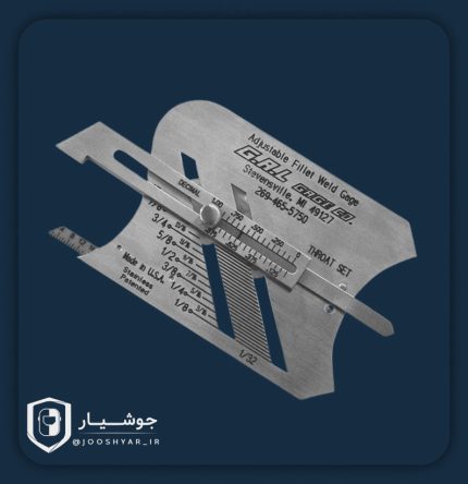 گیج جوش گوشه‌ای قابل تنظیم